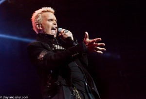 Billy Idol performs at the Grand Sierra in Reno, NV.