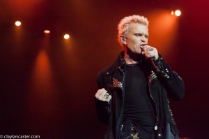 Billy Idol performs at the Grand Sierra in Reno, NV.