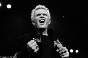 Billy Idol performs at the Grand Sierra in Reno, NV.