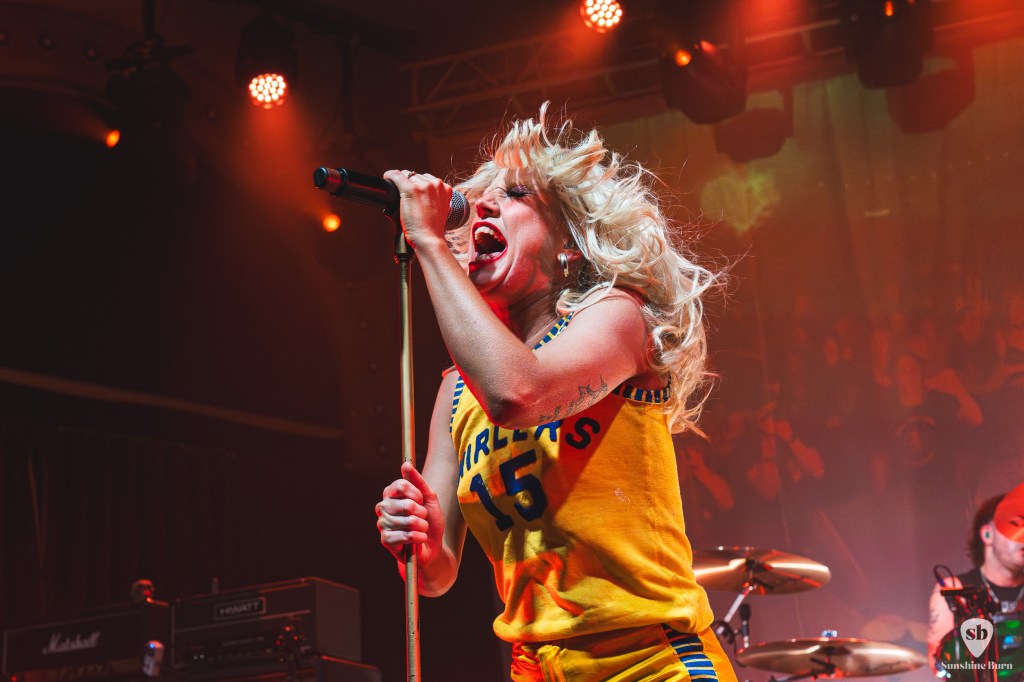 Amyl and the Sniffers - McMenamins Crystal Ballroom. Portland, OR. Photo by Tom Pacyk.