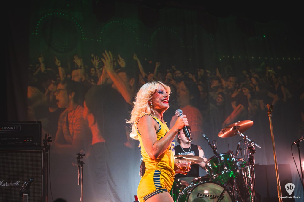 Amyl and the Sniffers - McMenamins Crystal Ballroom. Portland, OR. Photo by Tom Pacyk.