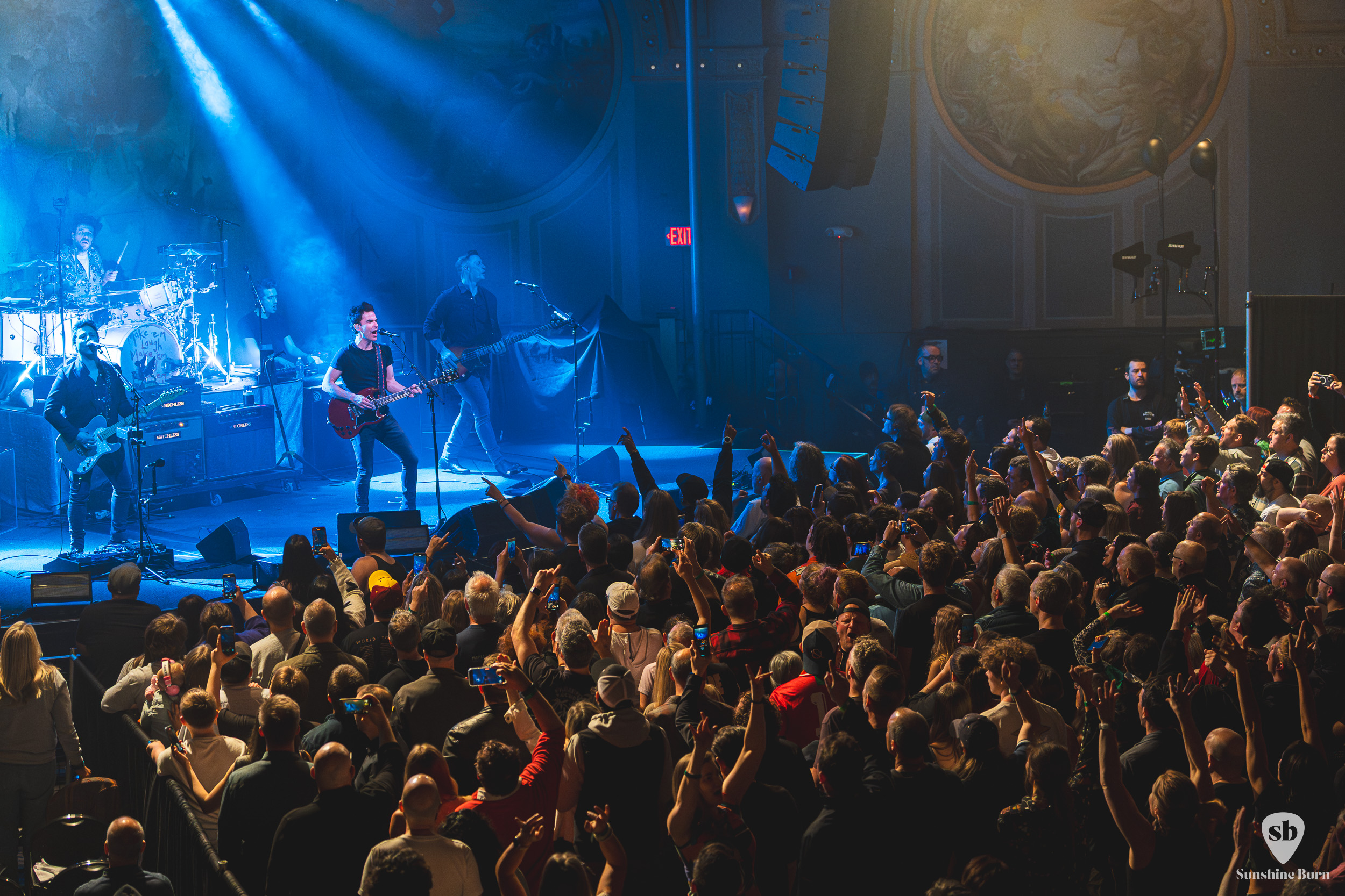 Stereophonics at McMenamins Crystal Ballroom. Photo by Tom Pacyk.