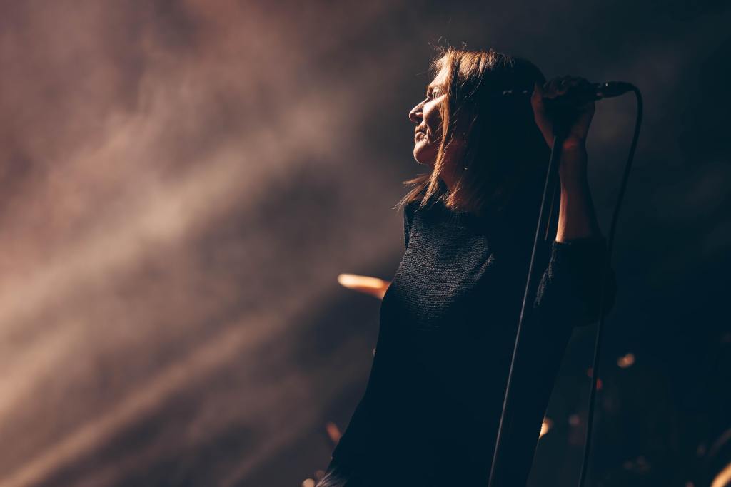 Beth Gibbons at the Warfield, San Francisco. Photo by Marc Fong.