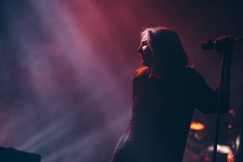 Beth Gibbons at the Warfield, San Francisco. Photo by Marc Fong.